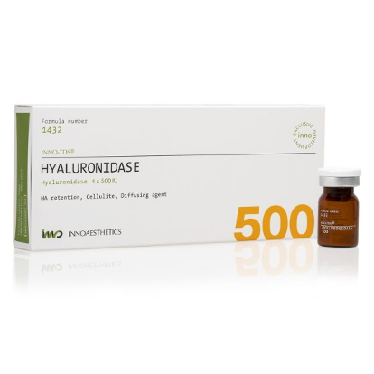 HYALURONIDÁZA 500 Rozpustné enzýmy, ktoré degradujú kyselinu hyalurónovú.